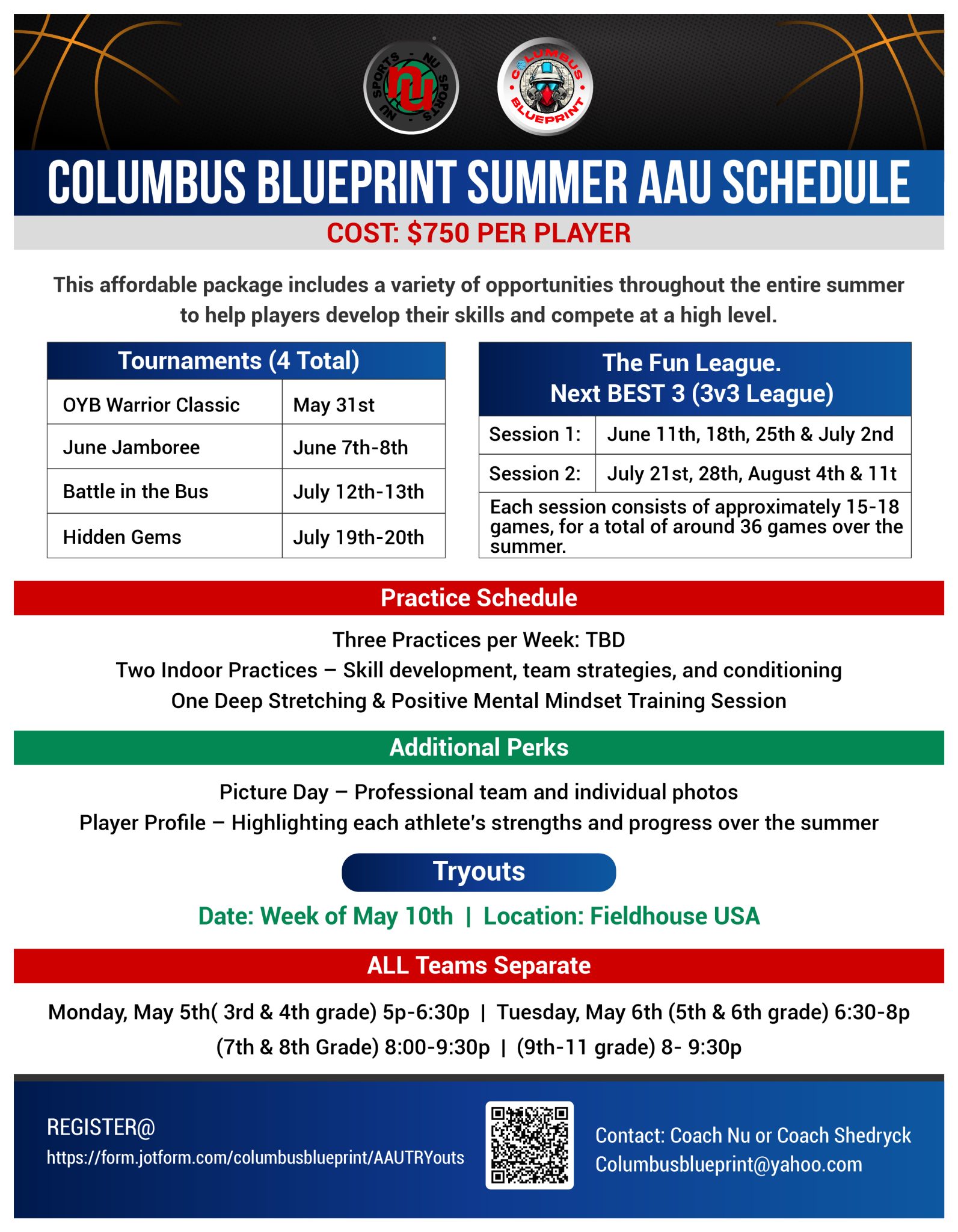 AAU Team | Nusports Academy LLC